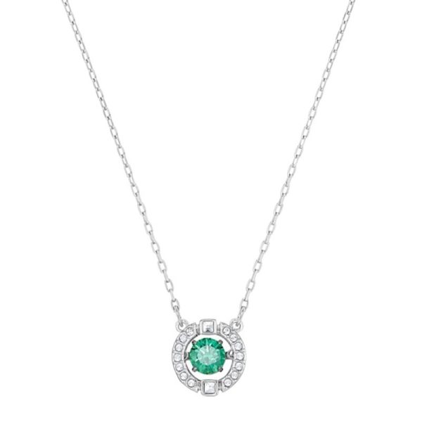 Swarovski's Sparkling Dance Heart Necklace, Women's Collarbone Chain - Image 7