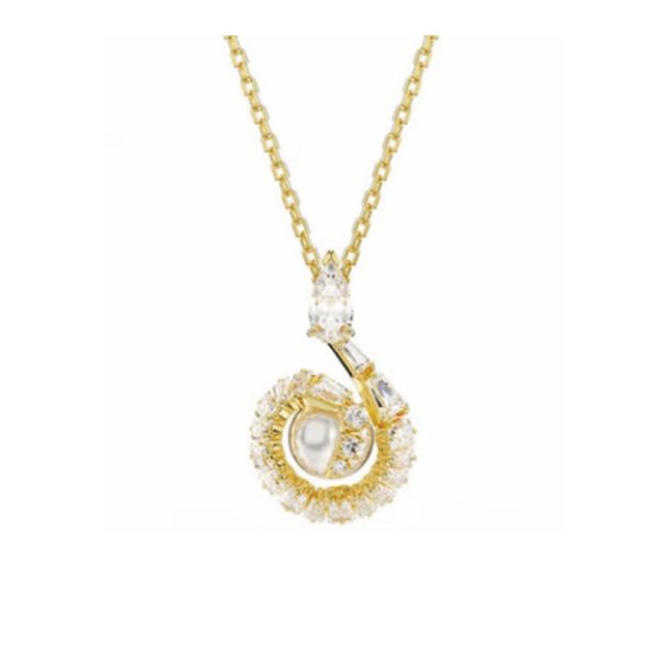 Swarovski 2025 Fashion Rotating Snake-shaped Crystal Necklace - Image 3