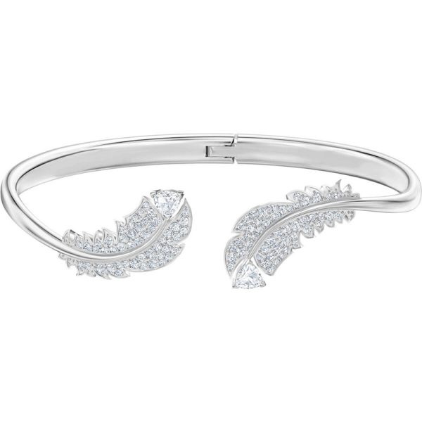 Swarovski 2025 New Gold and Silver Feather Bracelet