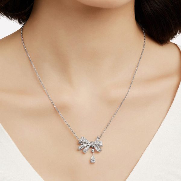 Graff Phantom Bow Zircon Necklace - Image 2