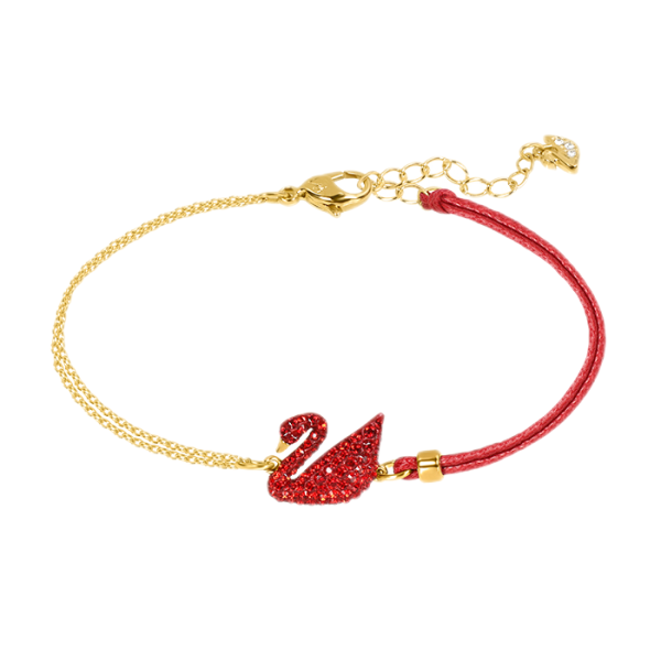 Swarovski red swan bracelet, a Valentine's Day gift