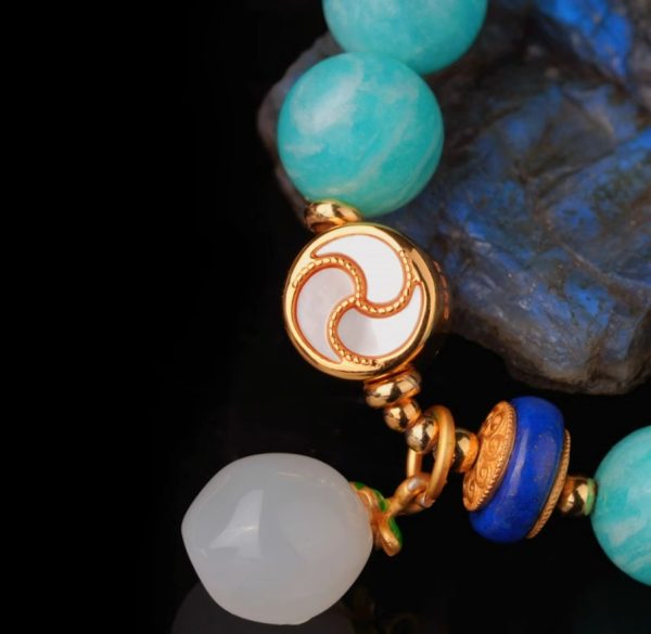 The Amazonite Xixuanbao Bracelet from Potala Palace - Image 3