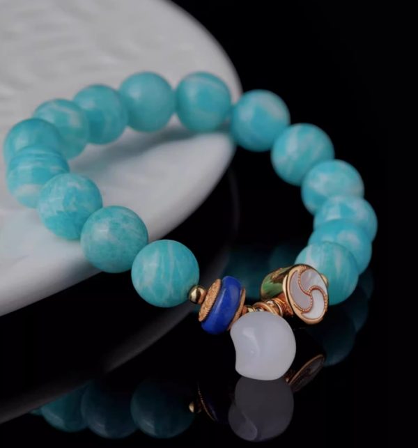 The Amazonite Xixuanbao Bracelet from Potala Palace