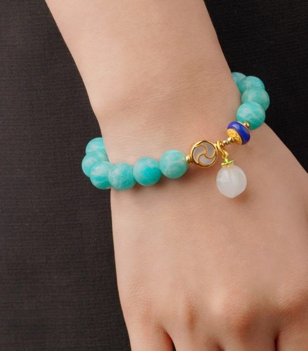 The Amazonite Xixuanbao Bracelet from Potala Palace - Image 4