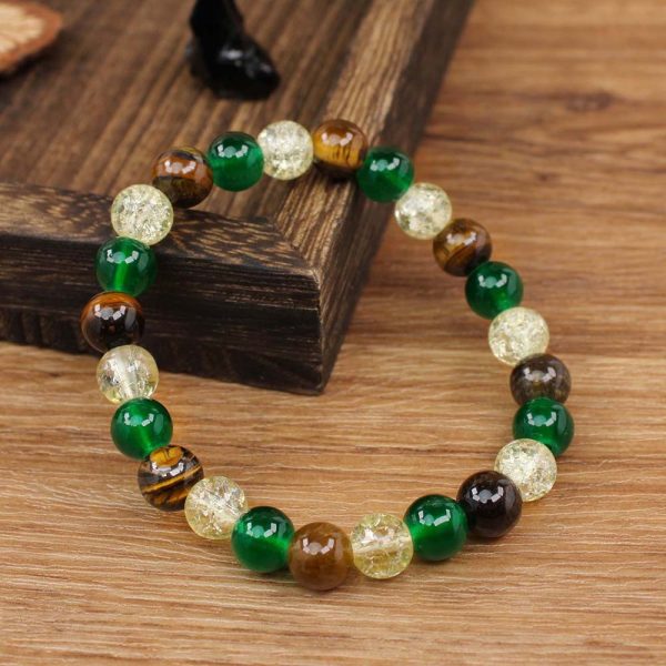 Unisex crystal bracelets for attracting wealth. - Image 2